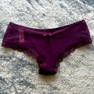 Burgundy VS Cheeky Panties